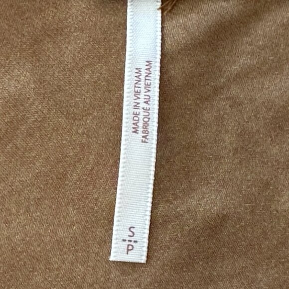 Free People Significant Other Satin Esme Maxi Dress Gold S/P - Picture 9 of 10